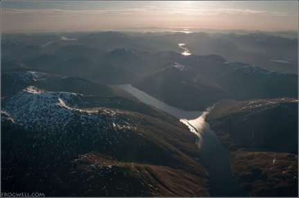 Loch Lyon from the air